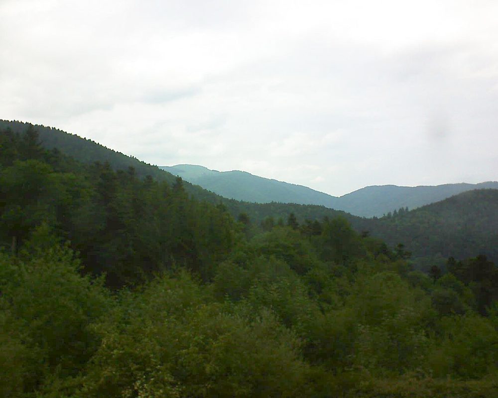 Le petit ballon vu depuis le Domaine Langmatt à Murbach le 31.05.2017 à 16:00 Le petit ballon (Alsace, Vosges) le 31.05.2017 à 16:00