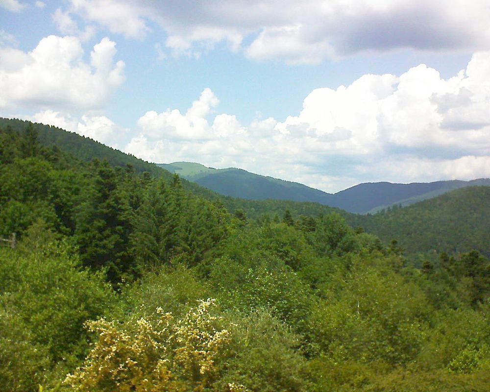 Le petit ballon vu depuis le Domaine Langmatt à Murbach le 15.06.2017 à 14:00 Le petit ballon (Alsace, Vosges) le 15.06.2017 à 14:00