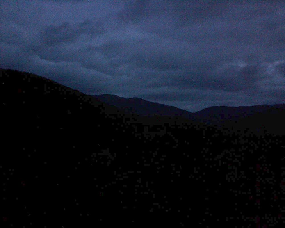 Le petit ballon vu depuis le Domaine Langmatt à Murbach le 13.08.2017 à 06:00 Le petit ballon (Alsace, Vosges) le 13.08.2017 à 06:00