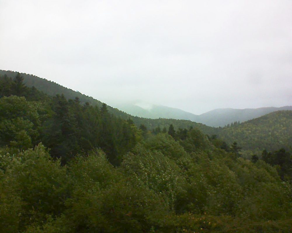 Le petit ballon vu depuis le Domaine Langmatt à Murbach le 13.09.2017 à 11:30 Le petit ballon (Alsace, Vosges) le 13.09.2017 à 11:30