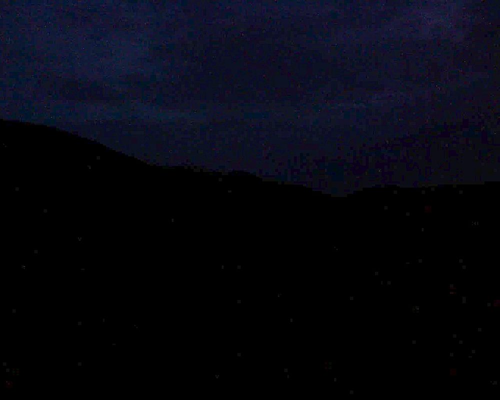 Le petit ballon vu depuis le Domaine Langmatt à Murbach le 20.10.2017 à 07:30 Le petit ballon (Alsace, Vosges) le 20.10.2017 à 07:30