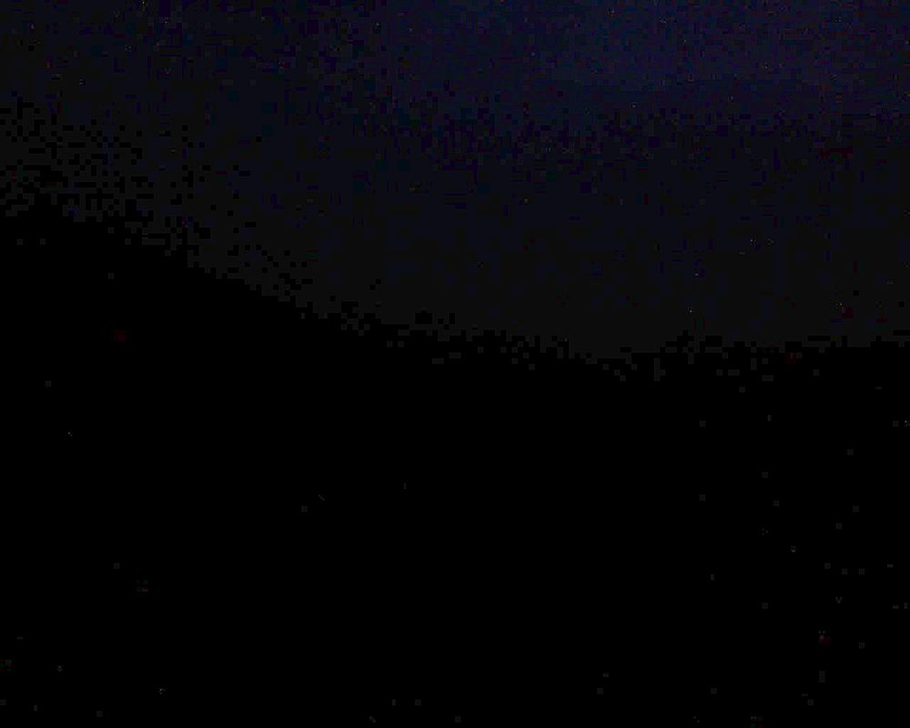 Le petit ballon vu depuis le Domaine Langmatt à Murbach le 21.10.2017 à 19:00 Le petit ballon (Alsace, Vosges) le 21.10.2017 à 19:00