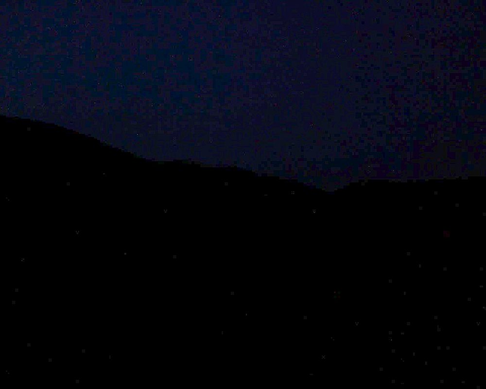 Le petit ballon vu depuis le Domaine Langmatt à Murbach le 01.11.2017 à 17:45 Le petit ballon (Alsace, Vosges) le 01.11.2017 à 17:45