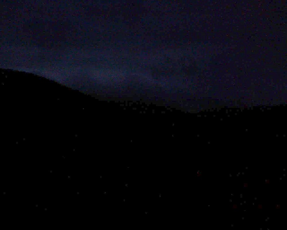 Le petit ballon vu depuis le Domaine Langmatt à Murbach le 06.11.2017 à 17:30 Le petit ballon (Alsace, Vosges) le 06.11.2017 à 17:30