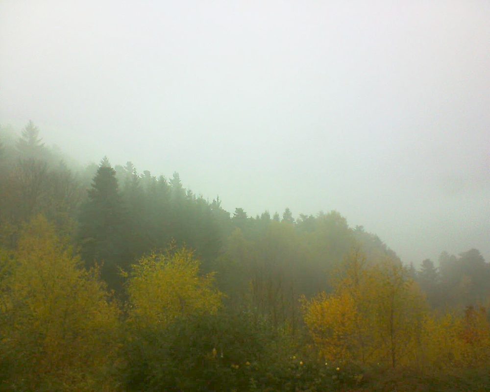 Le petit ballon vu depuis le Domaine Langmatt à Murbach le 08.11.2017 à 13:45 Le petit ballon (Alsace, Vosges) le 08.11.2017 à 13:45