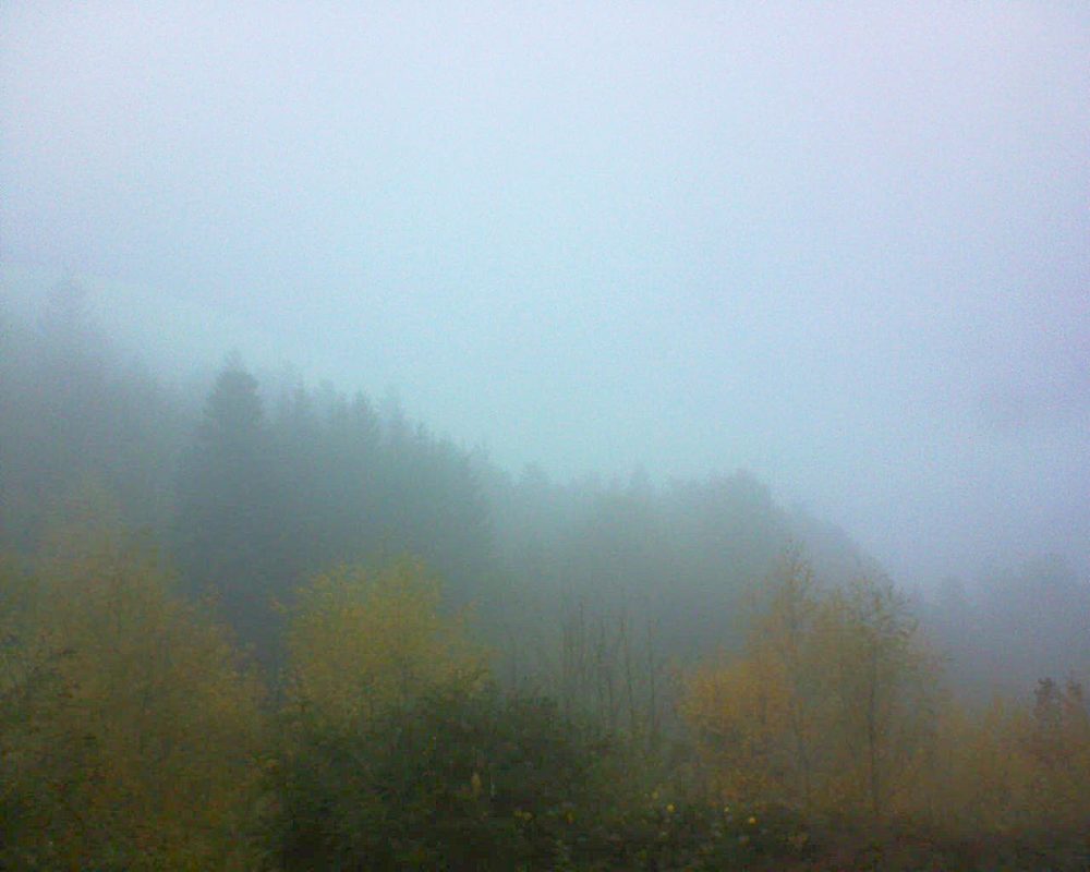 Le petit ballon vu depuis le Domaine Langmatt à Murbach le 09.11.2017 à 16:30 Le petit ballon (Alsace, Vosges) le 09.11.2017 à 16:30