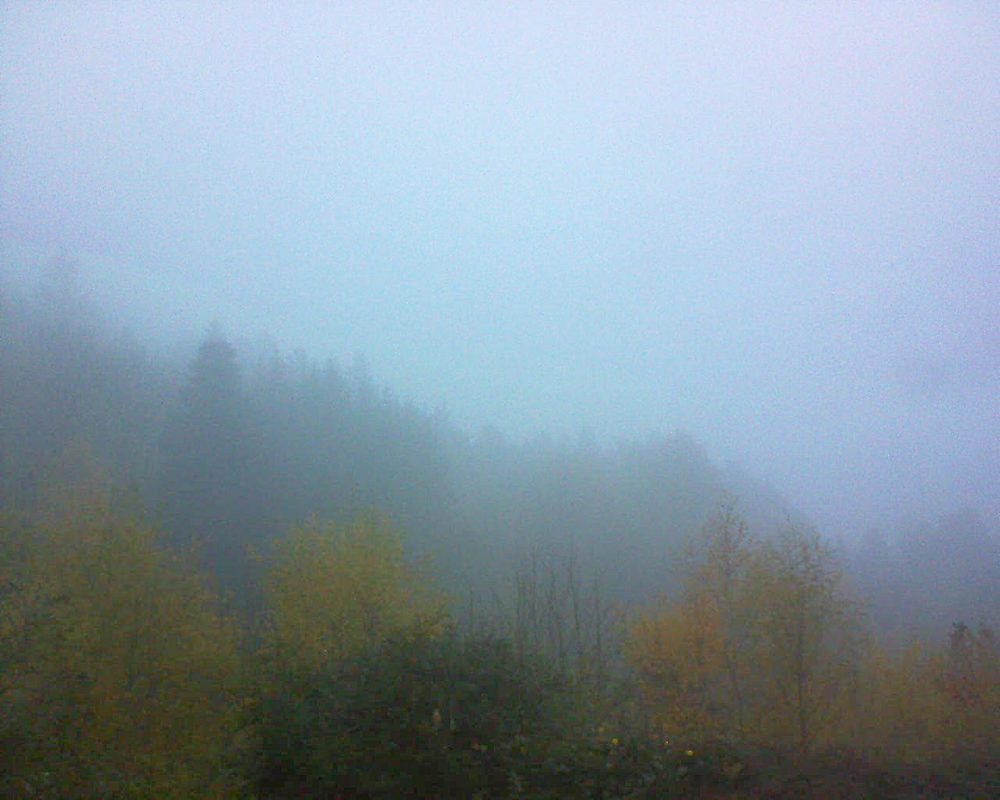 Le petit ballon vu depuis le Domaine Langmatt à Murbach le 09.11.2017 à 16:45 Le petit ballon (Alsace, Vosges) le 09.11.2017 à 16:45