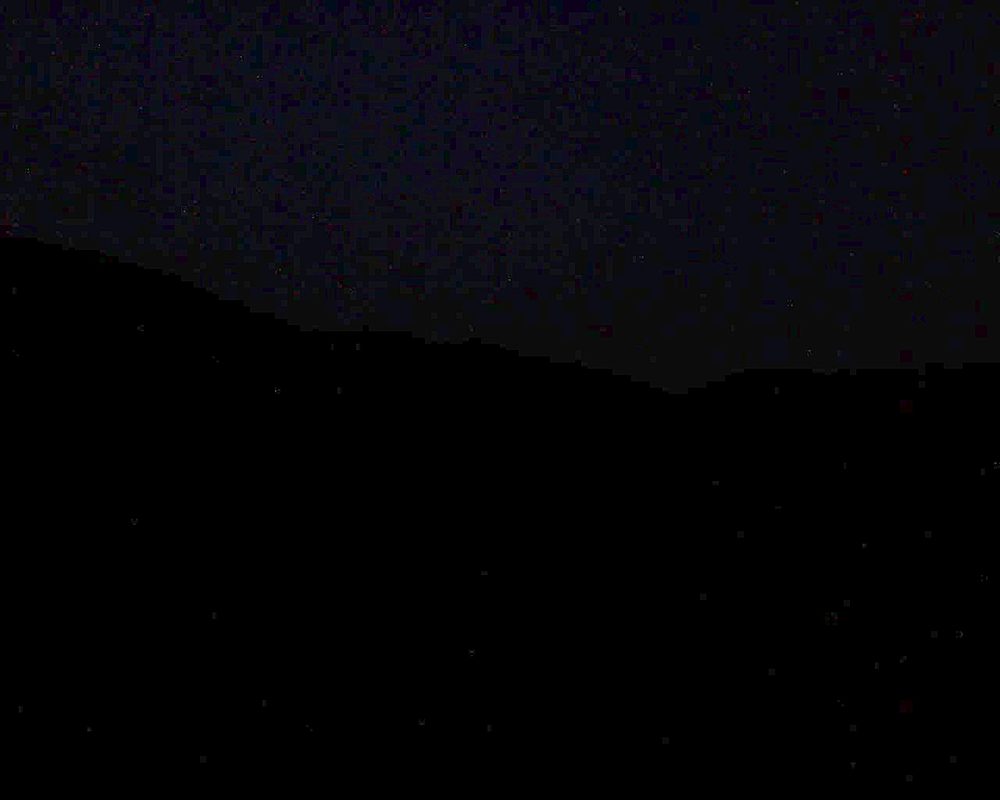 Le petit ballon vu depuis le Domaine Langmatt à Murbach le 15.11.2017 à 17:30 Le petit ballon (Alsace, Vosges) le 15.11.2017 à 17:30