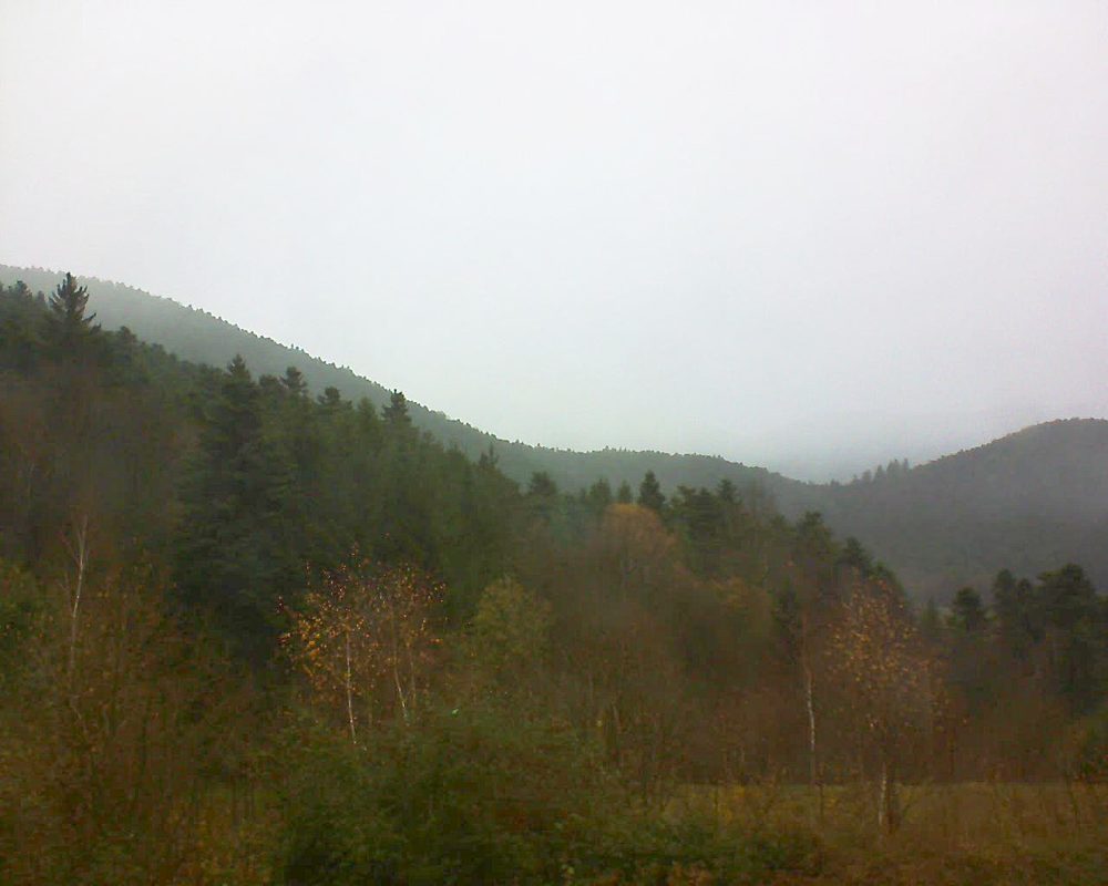 Le petit ballon vu depuis le Domaine Langmatt à Murbach le 28.11.2017 à 12:30 Le petit ballon (Alsace, Vosges) le 28.11.2017 à 12:30