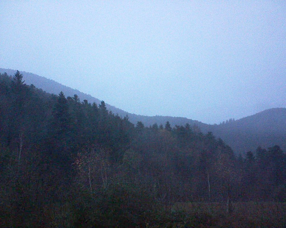 Le petit ballon vu depuis le Domaine Langmatt à Murbach le 28.11.2017 à 16:45 Le petit ballon (Alsace, Vosges) le 28.11.2017 à 16:45