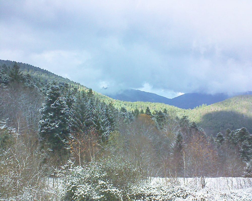 Le petit ballon vu depuis le Domaine Langmatt à Murbach le 01.12.2017 à 13:45 Le petit ballon (Alsace, Vosges) le 01.12.2017 à 13:45