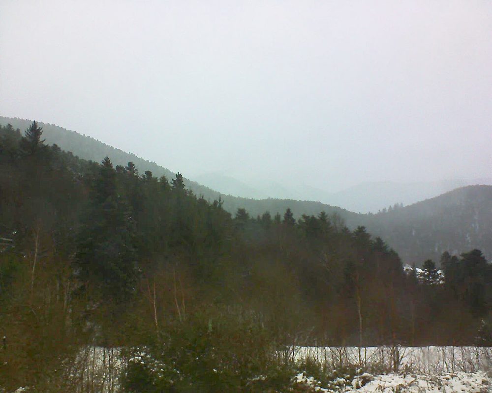Le petit ballon vu depuis le Domaine Langmatt à Murbach le 10.12.2017 à 11:30 Le petit ballon (Alsace, Vosges) le 10.12.2017 à 11:30