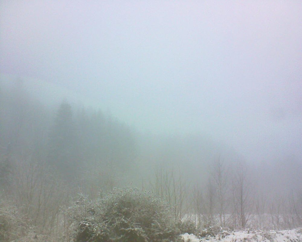 Le petit ballon vu depuis le Domaine Langmatt à Murbach le 19.12.2017 à 09:15 Le petit ballon (Alsace, Vosges) le 19.12.2017 à 09:15