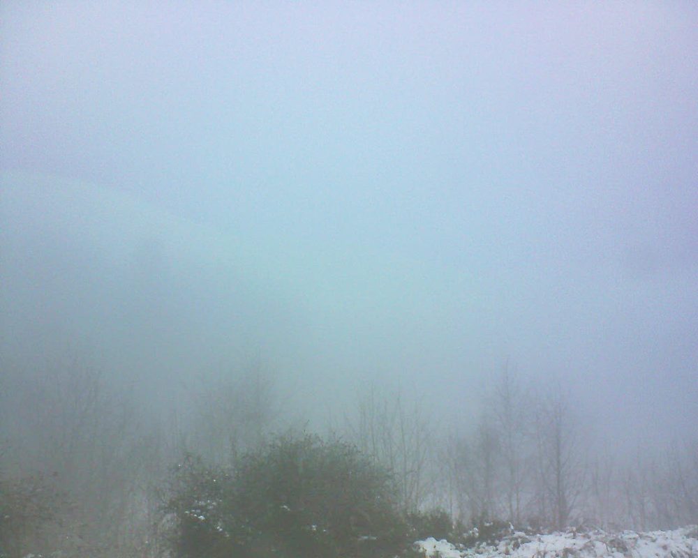 Le petit ballon vu depuis le Domaine Langmatt à Murbach le 19.12.2017 à 16:00 Le petit ballon (Alsace, Vosges) le 19.12.2017 à 16:00