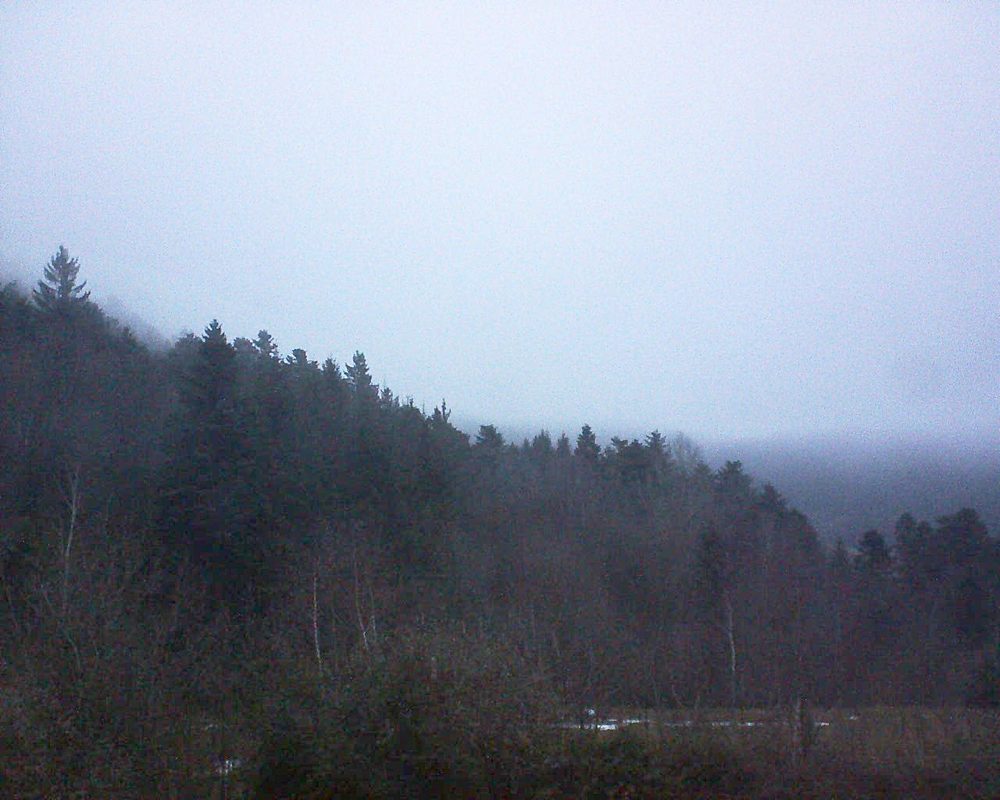 Le petit ballon vu depuis le Domaine Langmatt à Murbach le 24.12.2017 à 16:45 Le petit ballon (Alsace, Vosges) le 24.12.2017 à 16:45