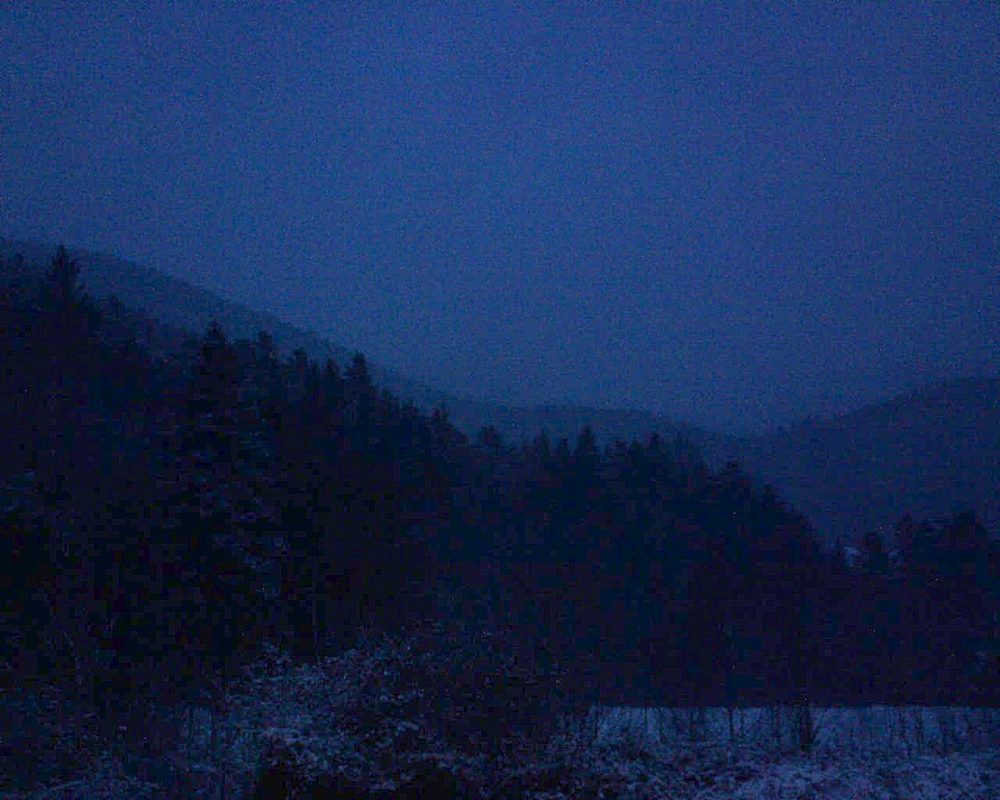 Le petit ballon vu depuis le Domaine Langmatt à Murbach le 28.12.2017 à 08:00 Le petit ballon (Alsace, Vosges) le 28.12.2017 à 08:00