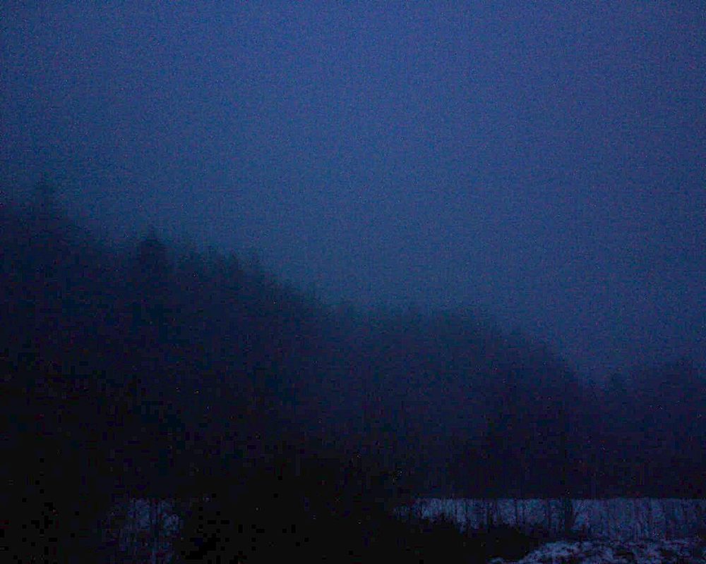 Le petit ballon vu depuis le Domaine Langmatt à Murbach le 30.12.2017 à 08:00 Le petit ballon (Alsace, Vosges) le 30.12.2017 à 08:00