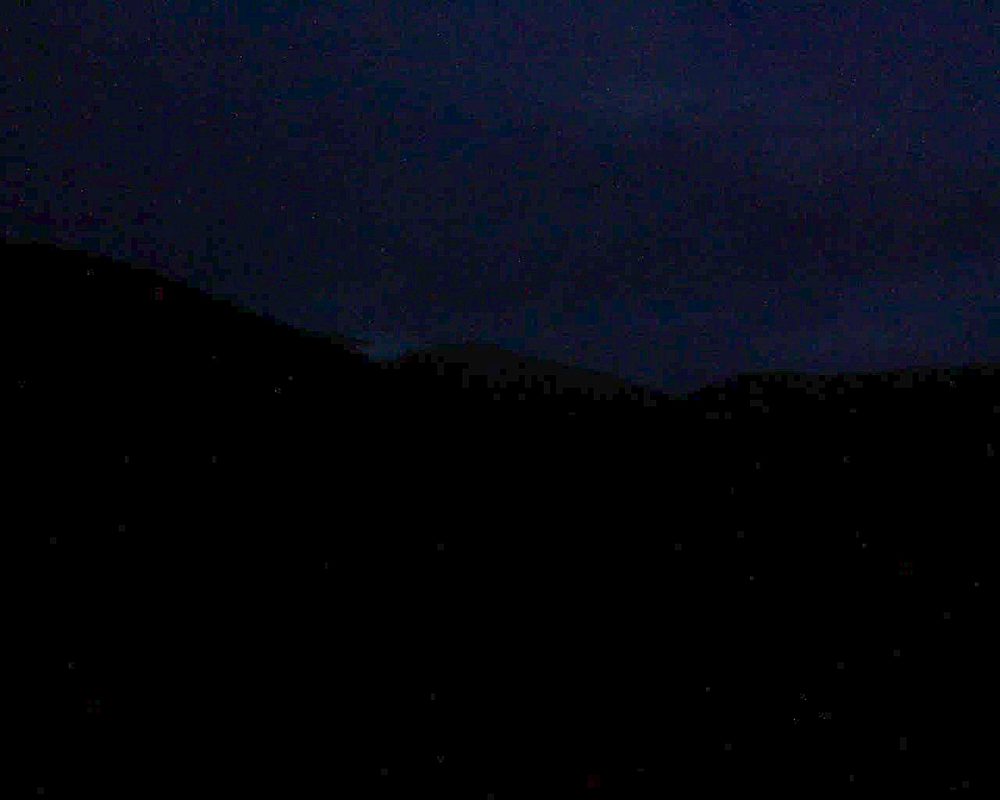 Le petit ballon vu depuis le Domaine Langmatt à Murbach le 02.01.2018 à 07:45 Le petit ballon (Alsace, Vosges) le 02.01.2018 à 07:45