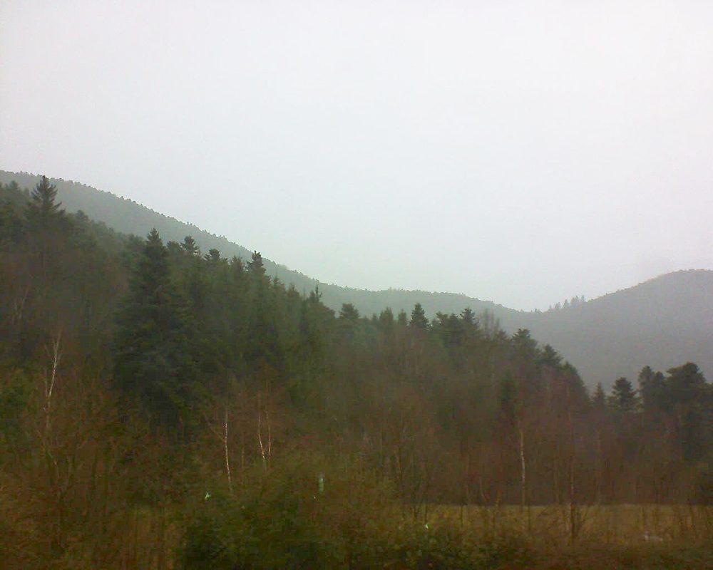 Le petit ballon vu depuis le Domaine Langmatt à Murbach le 16.01.2018 à 13:00 Le petit ballon (Alsace, Vosges) le 16.01.2018 à 13:00