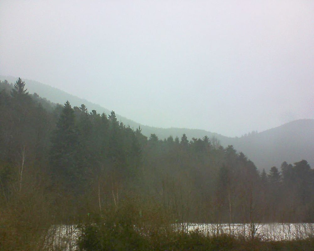 Le petit ballon vu depuis le Domaine Langmatt à Murbach le 19.01.2018 à 14:30 Le petit ballon (Alsace, Vosges) le 19.01.2018 à 14:30
