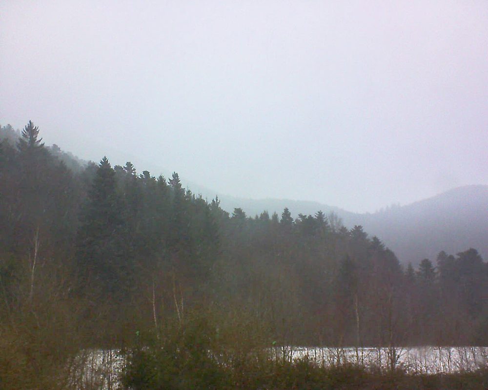 Le petit ballon vu depuis le Domaine Langmatt à Murbach le 19.01.2018 à 14:45 Le petit ballon (Alsace, Vosges) le 19.01.2018 à 14:45