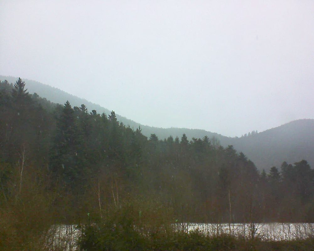 Le petit ballon vu depuis le Domaine Langmatt à Murbach le 19.01.2018 à 15:00 Le petit ballon (Alsace, Vosges) le 19.01.2018 à 15:00