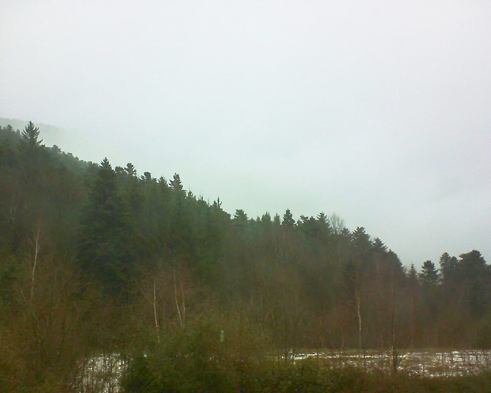 Le petit ballon vu depuis le Domaine Langmatt à Murbach le 22.01.2018 à 13:00 Le petit ballon (Alsace, Vosges) le 22.01.2018 à 13:00