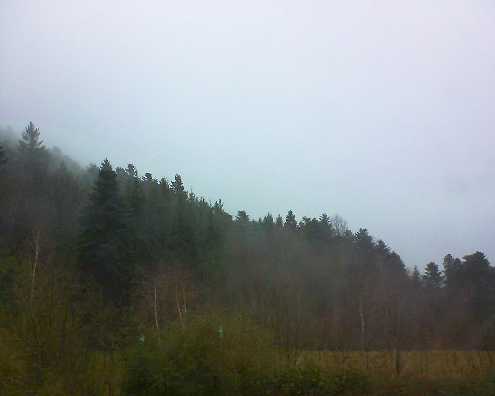 Le petit ballon vu depuis le Domaine Langmatt à Murbach le 26.01.2018 à 09:15 Le petit ballon (Alsace, Vosges) le 26.01.2018 à 09:15