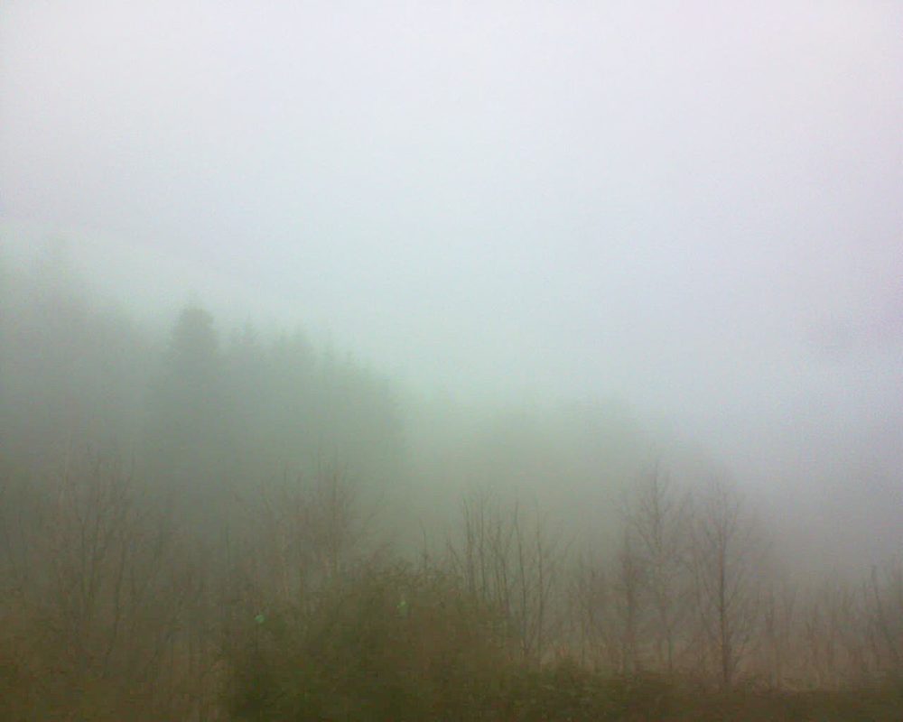 Le petit ballon vu depuis le Domaine Langmatt à Murbach le 26.01.2018 à 14:00 Le petit ballon (Alsace, Vosges) le 26.01.2018 à 14:00