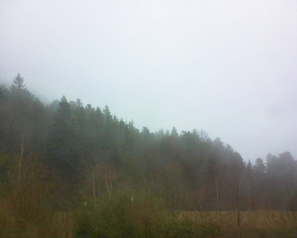 Le petit ballon vu depuis le Domaine Langmatt à Murbach le 26.01.2018 à 16:00 Le petit ballon (Alsace, Vosges) le 26.01.2018 à 16:00