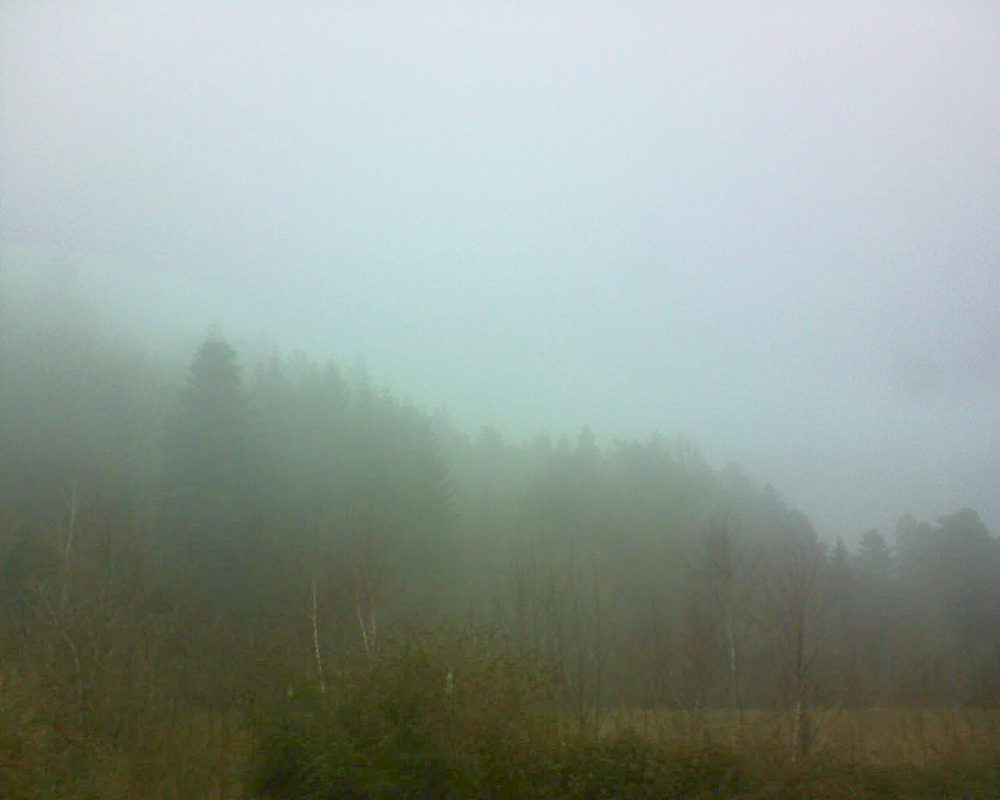 Le petit ballon vu depuis le Domaine Langmatt à Murbach le 27.01.2018 à 16:00 Le petit ballon (Alsace, Vosges) le 27.01.2018 à 16:00