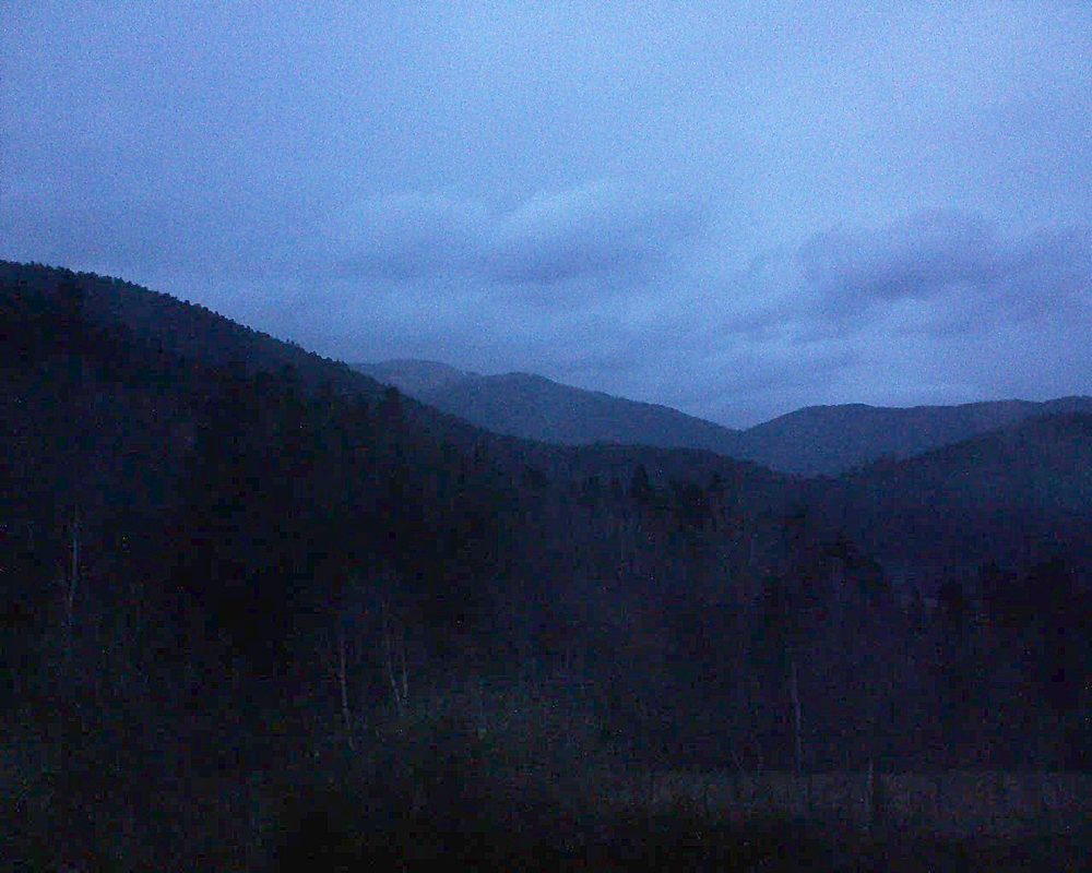 Le petit ballon vu depuis le Domaine Langmatt à Murbach le 31.01.2018 à 17:45 Le petit ballon (Alsace, Vosges) le 31.01.2018 à 17:45