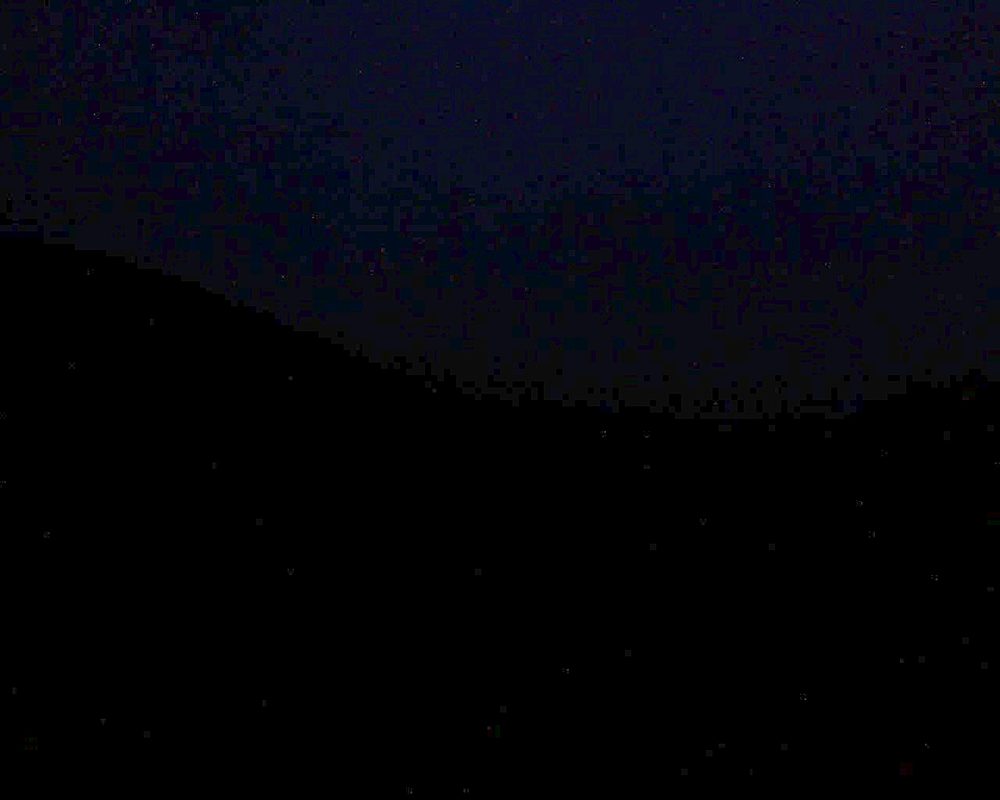 Le petit ballon vu depuis le Domaine Langmatt à Murbach le 31.01.2018 à 18:00 Le petit ballon (Alsace, Vosges) le 31.01.2018 à 18:00