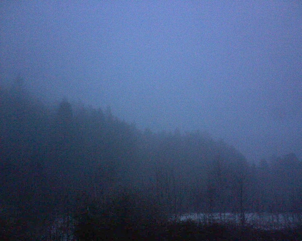 Le petit ballon vu depuis le Domaine Langmatt à Murbach le 07.02.2018 à 17:45 Le petit ballon (Alsace, Vosges) le 07.02.2018 à 17:45