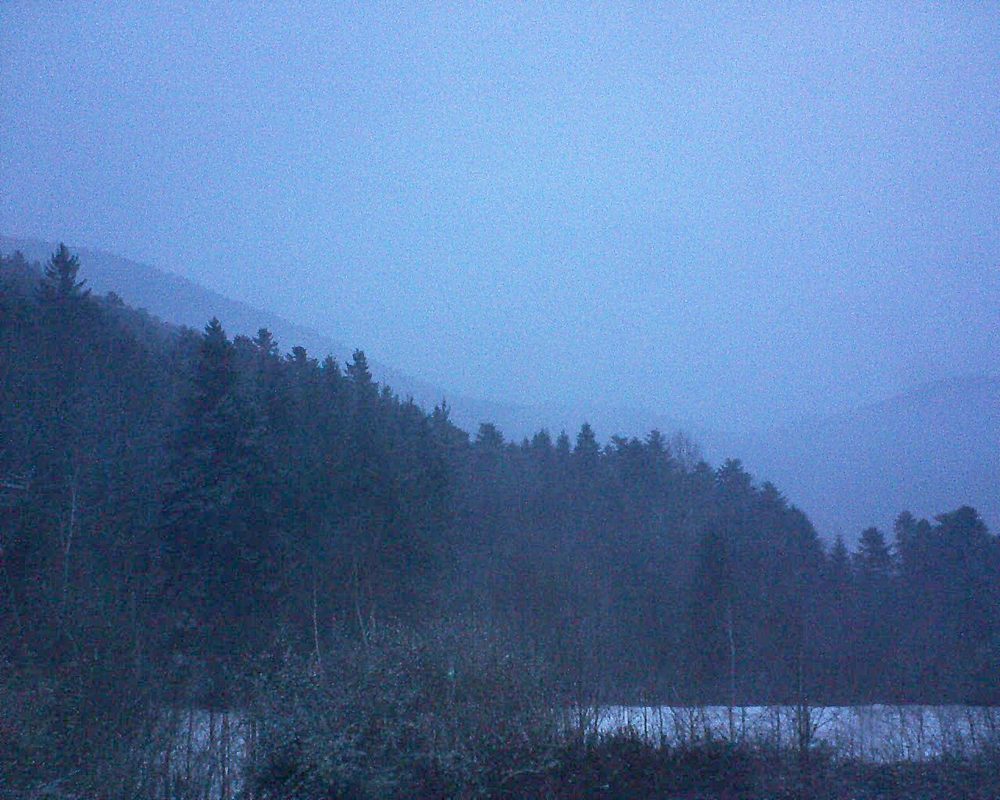 Le petit ballon vu depuis le Domaine Langmatt à Murbach le 15.02.2018 à 07:30 Le petit ballon (Alsace, Vosges) le 15.02.2018 à 07:30