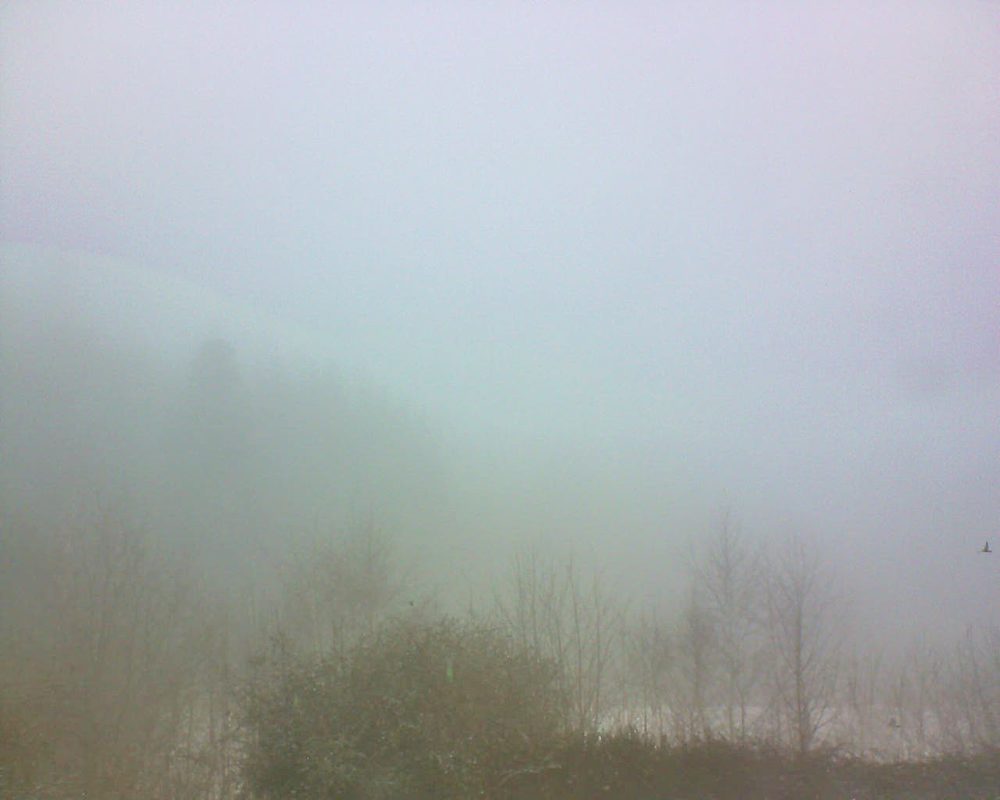 Le petit ballon vu depuis le Domaine Langmatt à Murbach le 15.02.2018 à 10:00 Le petit ballon (Alsace, Vosges) le 15.02.2018 à 10:00