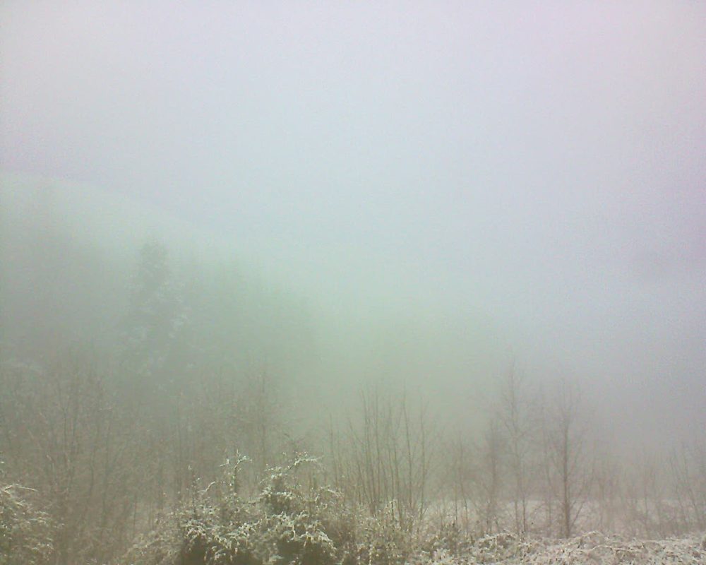 Le petit ballon vu depuis le Domaine Langmatt à Murbach le 17.02.2018 à 12:30 Le petit ballon (Alsace, Vosges) le 17.02.2018 à 12:30