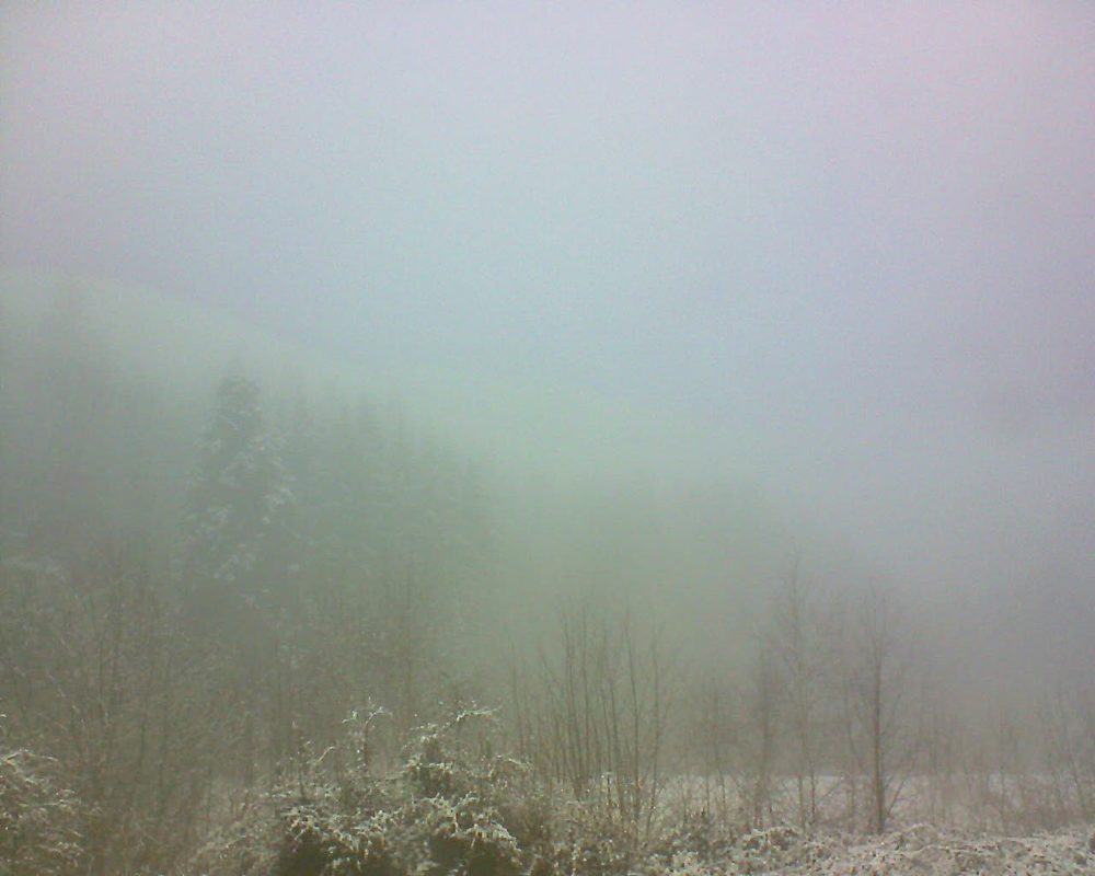Le petit ballon vu depuis le Domaine Langmatt à Murbach le 17.02.2018 à 12:45 Le petit ballon (Alsace, Vosges) le 17.02.2018 à 12:45