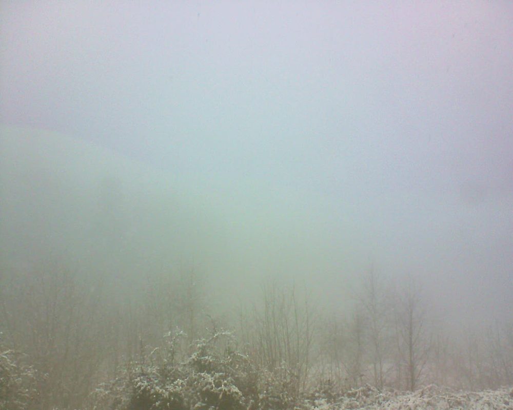 Le petit ballon vu depuis le Domaine Langmatt à Murbach le 17.02.2018 à 15:30 Le petit ballon (Alsace, Vosges) le 17.02.2018 à 15:30