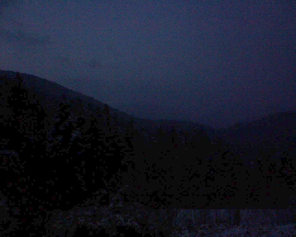Le petit ballon vu depuis le Domaine Langmatt à Murbach le 21.02.2018 à 18:30 Le petit ballon (Alsace, Vosges) le 21.02.2018 à 18:30
