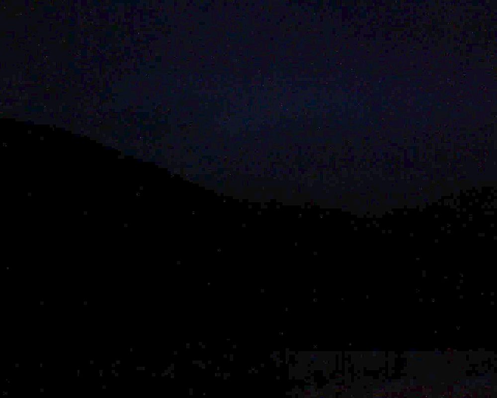 Le petit ballon vu depuis le Domaine Langmatt à Murbach le 23.02.2018 à 18:30 Le petit ballon (Alsace, Vosges) le 23.02.2018 à 18:30