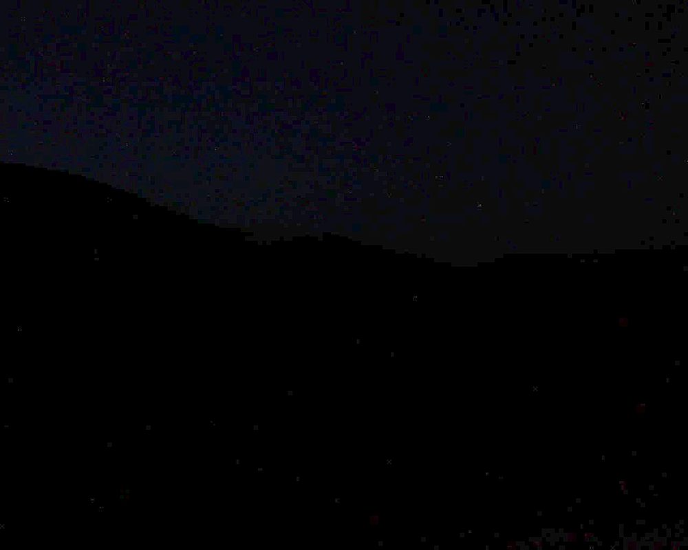 Le petit ballon vu depuis le Domaine Langmatt à Murbach le 24.02.2018 à 18:45 Le petit ballon (Alsace, Vosges) le 24.02.2018 à 18:45