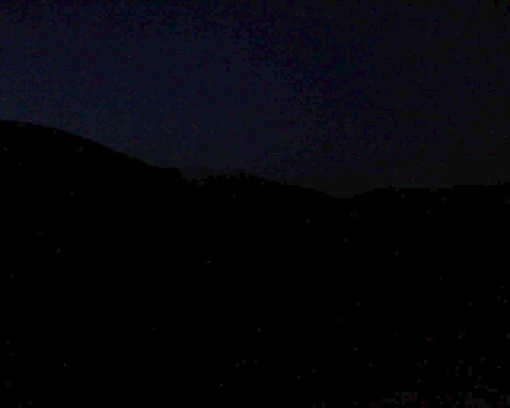 Le petit ballon vu depuis le Domaine Langmatt à Murbach le 25.02.2018 à 18:45 Le petit ballon (Alsace, Vosges) le 25.02.2018 à 18:45