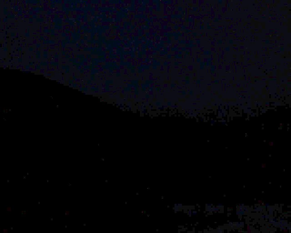 Le petit ballon vu depuis le Domaine Langmatt à Murbach le 01.03.2018 à 18:45 Le petit ballon (Alsace, Vosges) le 01.03.2018 à 18:45