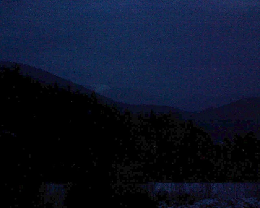 Le petit ballon vu depuis le Domaine Langmatt à Murbach le 02.03.2018 à 06:45 Le petit ballon (Alsace, Vosges) le 02.03.2018 à 06:45