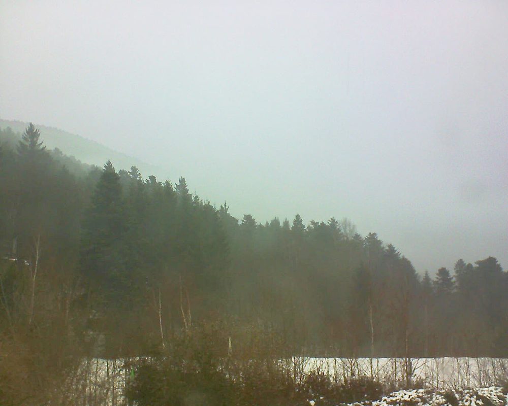 Le petit ballon vu depuis le Domaine Langmatt à Murbach le 03.03.2018 à 16:45 Le petit ballon (Alsace, Vosges) le 03.03.2018 à 16:45