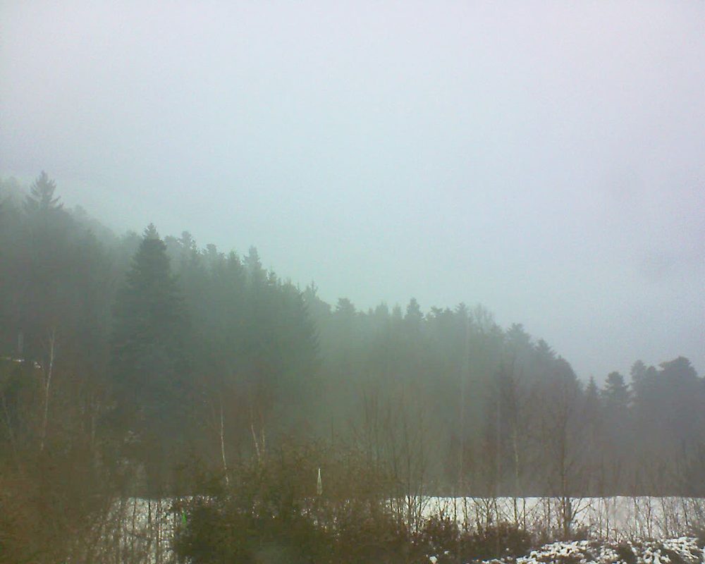 Le petit ballon vu depuis le Domaine Langmatt à Murbach le 03.03.2018 à 17:15 Le petit ballon (Alsace, Vosges) le 03.03.2018 à 17:15