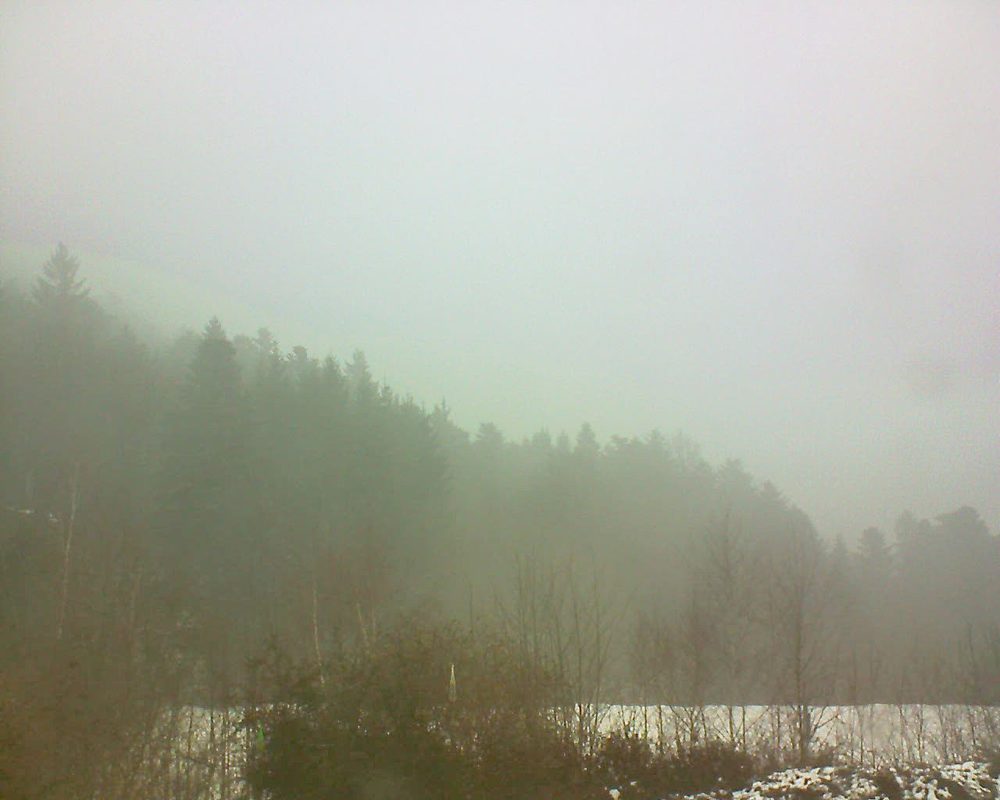 Le petit ballon vu depuis le Domaine Langmatt à Murbach le 03.03.2018 à 17:45 Le petit ballon (Alsace, Vosges) le 03.03.2018 à 17:45