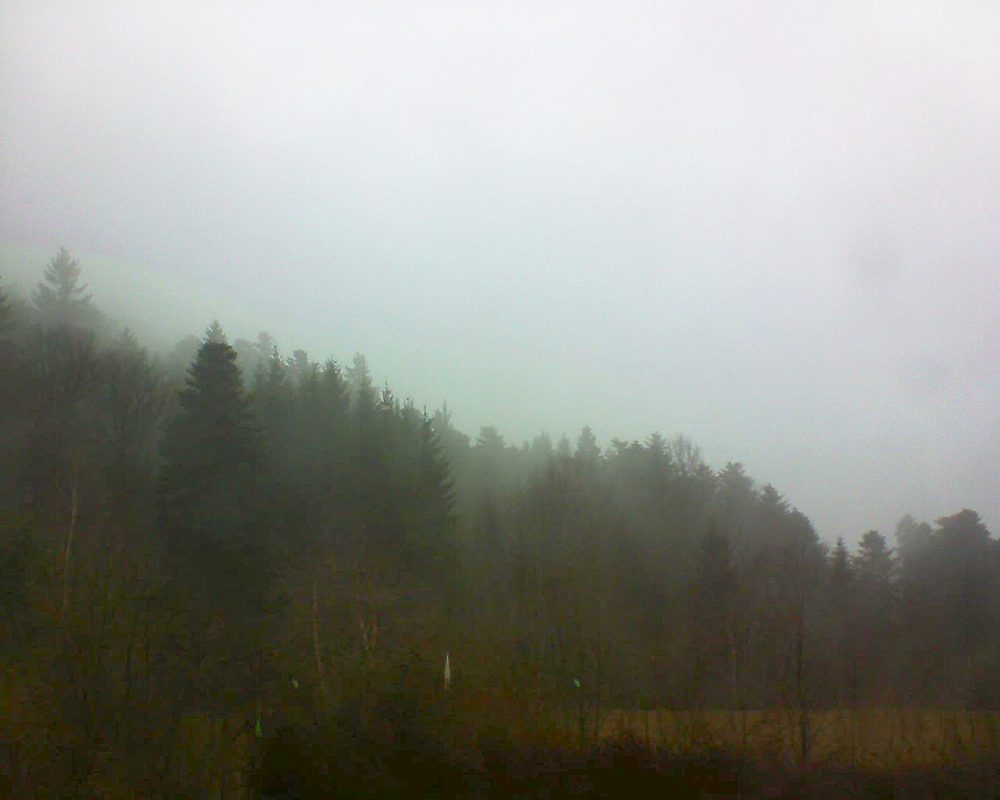 Le petit ballon vu depuis le Domaine Langmatt à Murbach le 10.03.2018 à 14:15 Le petit ballon (Alsace, Vosges) le 10.03.2018 à 14:15