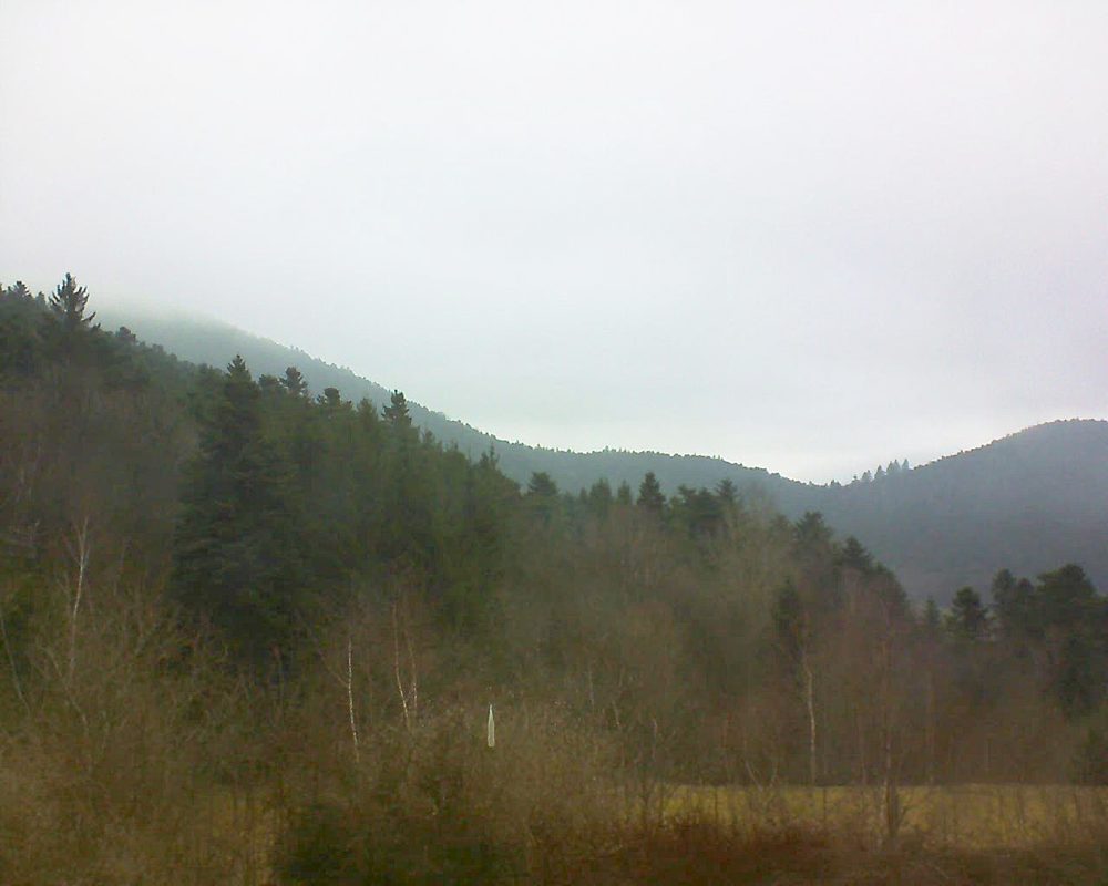 Le petit ballon vu depuis le Domaine Langmatt à Murbach le 17.03.2018 à 13:00 Le petit ballon (Alsace, Vosges) le 17.03.2018 à 13:00